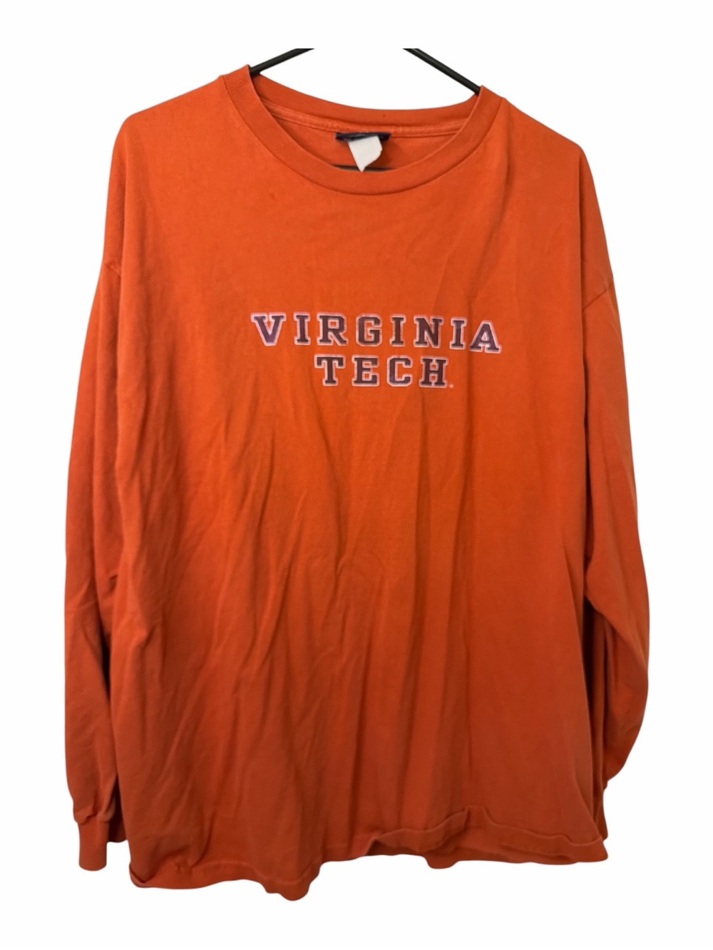 Jansport Virginia Tech Orange Long Sleeve Crewneck Shirt